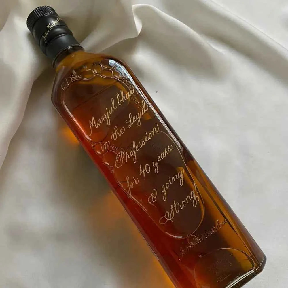 Engraved Bottle Services (Delhi & Gurugram only) - Marigold By Sadhika-