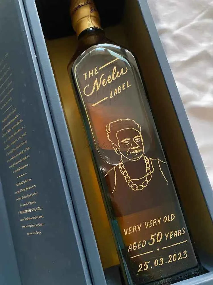 Engraved Bottle Services (Delhi & Gurugram only) - Marigold By Sadhika-