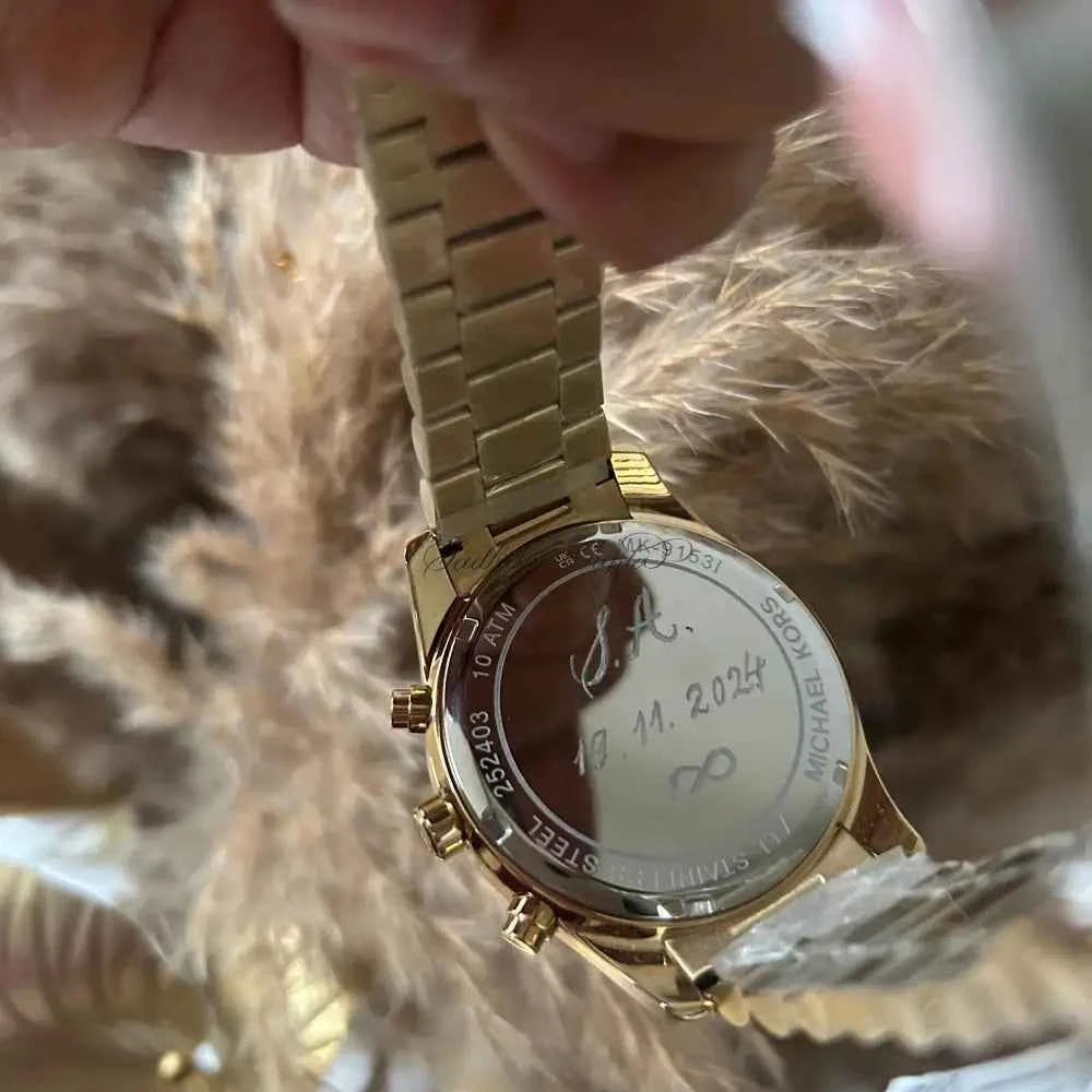 Personalised Watch Engraving - Marigold By Sadhika-