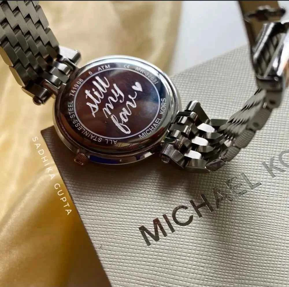 Personalised Watch Engraving - Marigold By Sadhika-