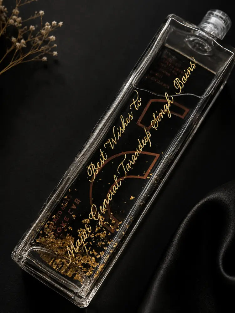 Personalized Bottle Engraving Service ( Delhi & Gurugram only) - Marigold By Sadhika