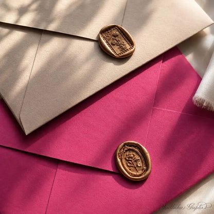 Hand Calligraphed Letter with Envelope