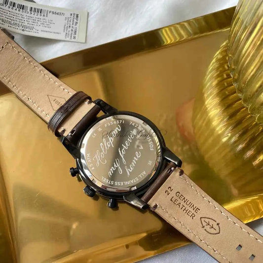Personalised Watch Engraving - Marigold By Sadhika-