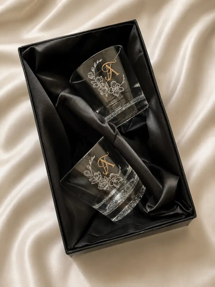Personalised Engraved Whiskey Glasses