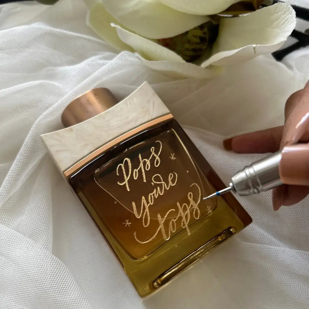 Personalised Perfume Engraving - Marigold By Sadhika-